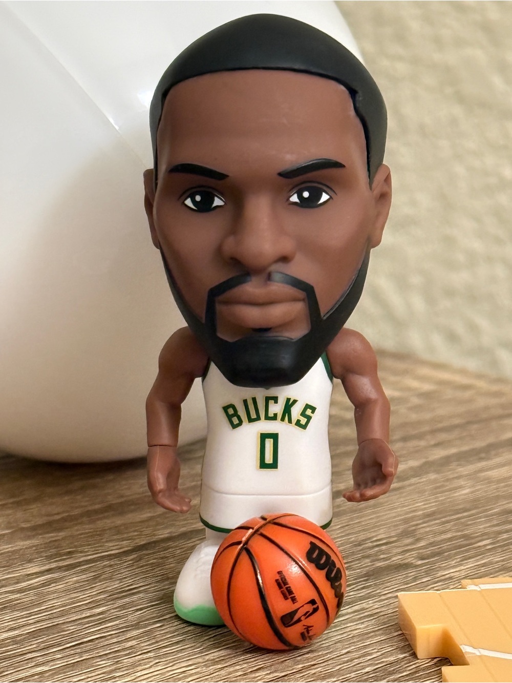 Milwaukee Buck Damian Lillard White Jersey NBA Ballers Series 2